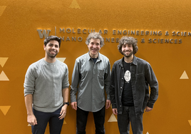 Alfredo Quijano, David Baker y Marc Expòsit.