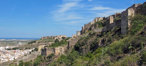 Murallas del Castillo de Sagunto.
