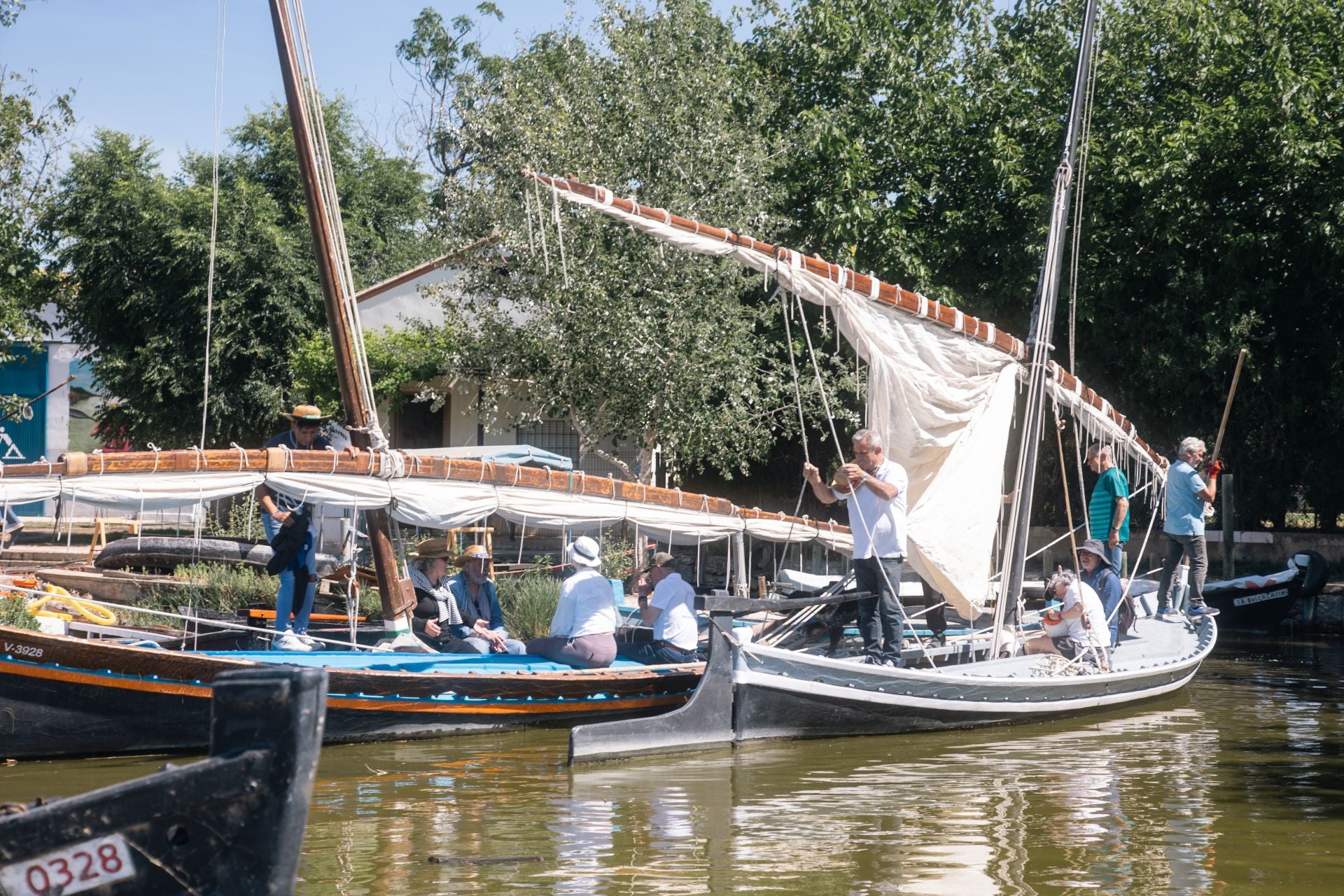 FOTOS | La vela latina vuelve a surcar la Albufera