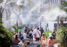 Episodio de calor en Valencia.
