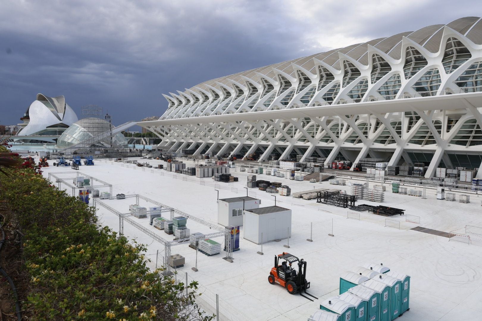 FOTOS | Valencia monta su &#039;festivalódromo&#039; en la Ciudad de las Artes