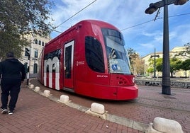 Un tranvía de Metrovalencia en una imagen de archivo.
