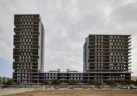 El edificio en cuestión, en obras en una imagen de archivo.