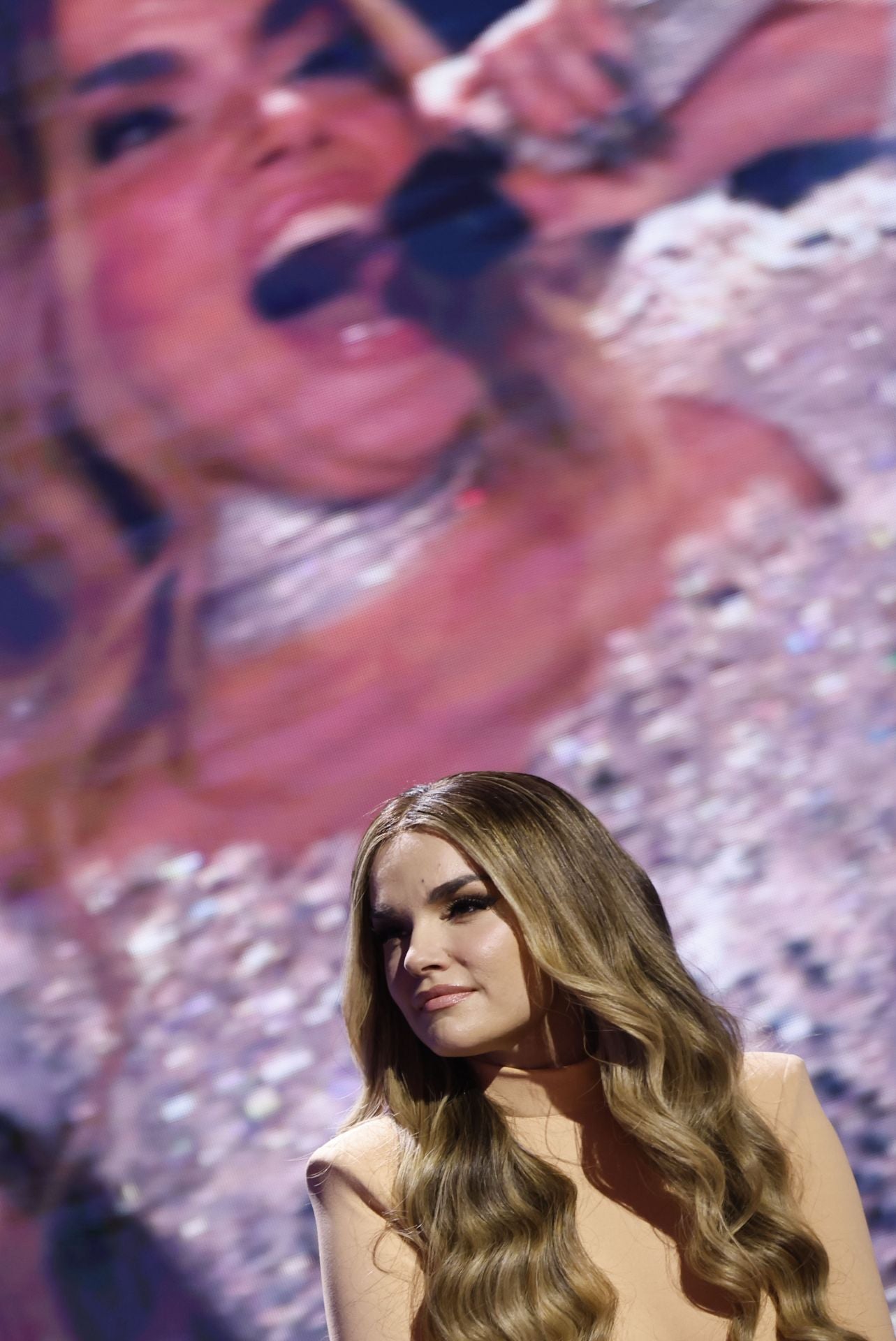 FOTOS | Así ha sido la rueda de prensa de Melody tras su paso por Eurovisión
