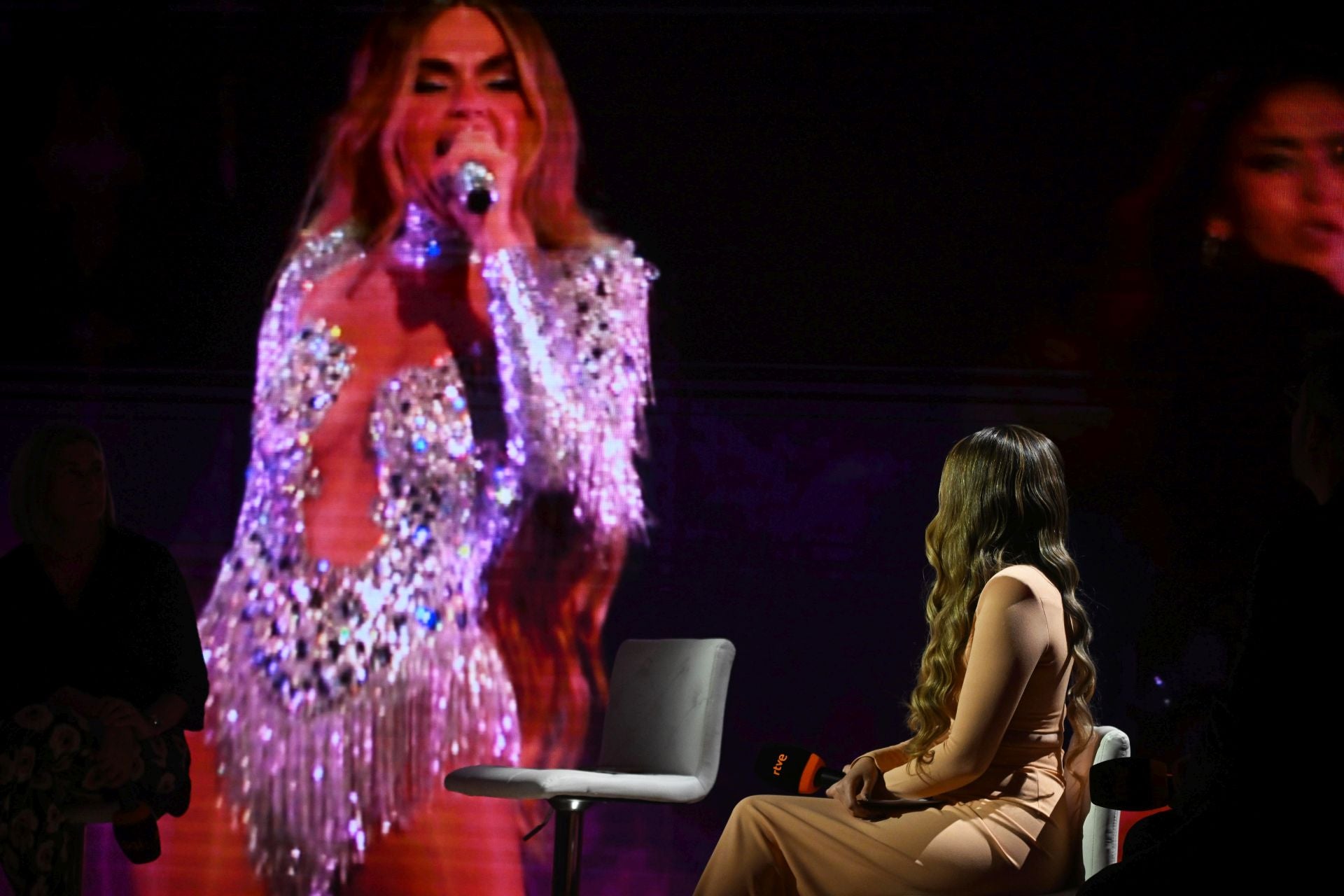 FOTOS | Así ha sido la rueda de prensa de Melody tras su paso por Eurovisión