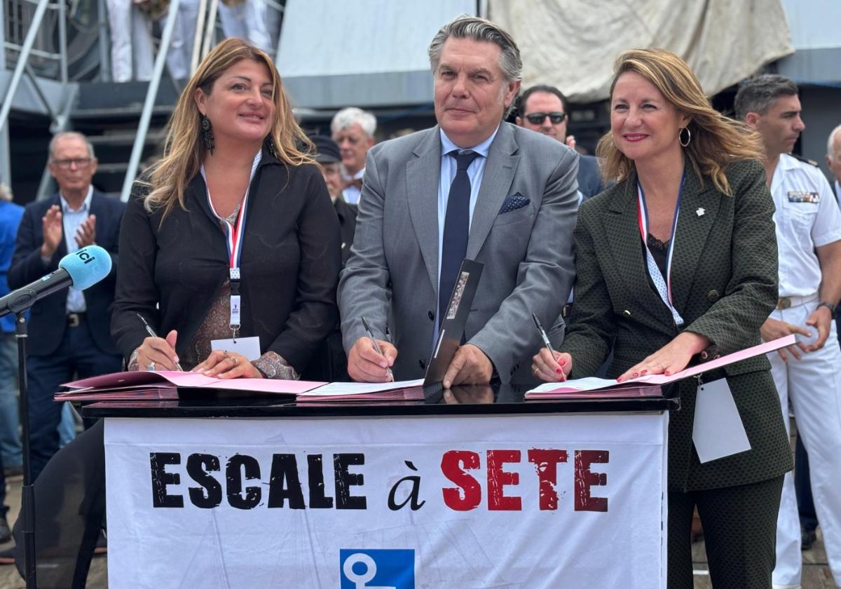 Acuerdo histórico con Sète y La Spezia para impulsar el turismo, la cultura y la economía