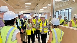 Visita al Palacio de Justicia de Alzira.