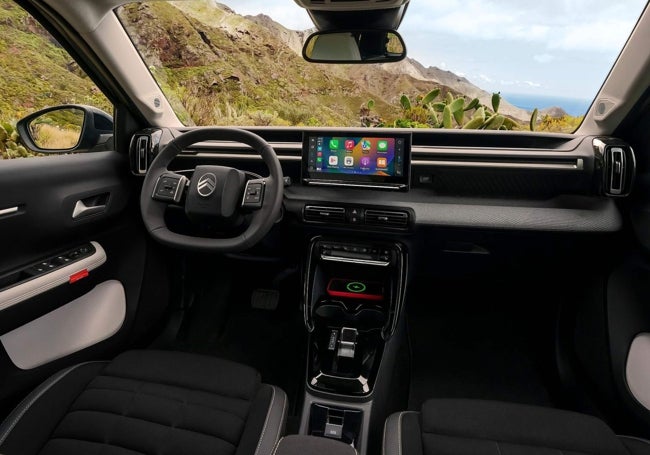El puesto de conducción del C3 Aircross cuenta con una estudiada ergonomía para aumentar el confort.
