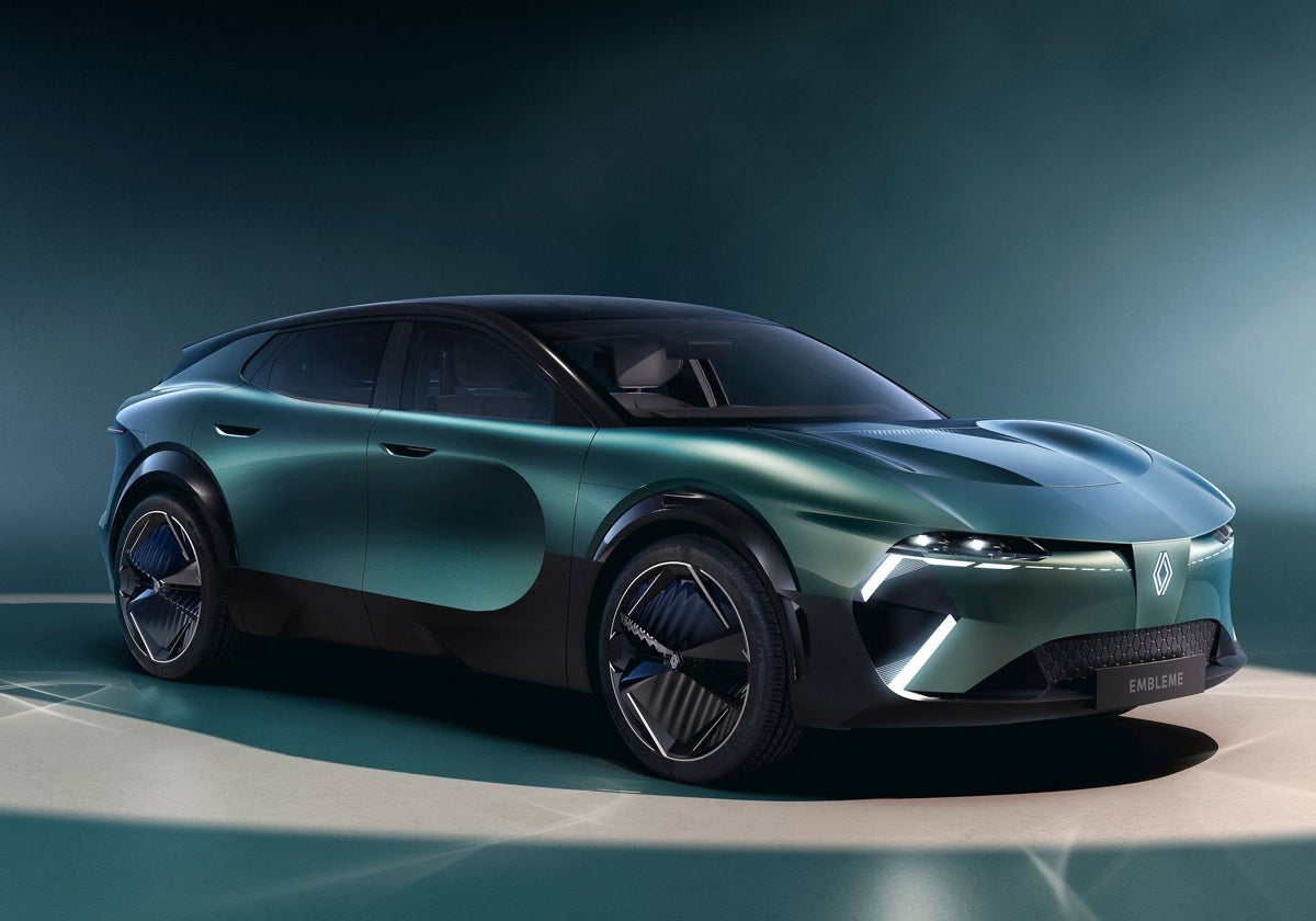 La aerodinámica es clave en este Renault Emblème.