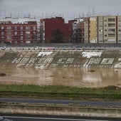 Tramo del nuevo cauce del Turia.
