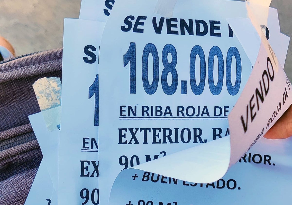 Vecinos denuncian ofertas falsas de pisos con precios atractivos para captar clientes