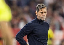 Quique Sánchez Flores, nervioso ante la boda de su hija Patricia.
