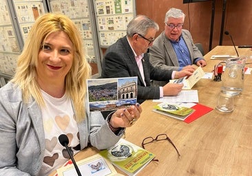 Leire Díez, durante su etapa como directora de Filatelia y Relaciones Institucionales de Correos.
