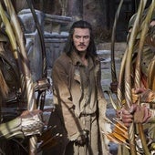 Luke Evans en una escena de 'El Hobbit': la batalla de los cinco ejércitos', imagen de archivo.