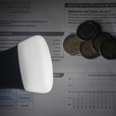 Una factura de la luz en una imagen de archivo.