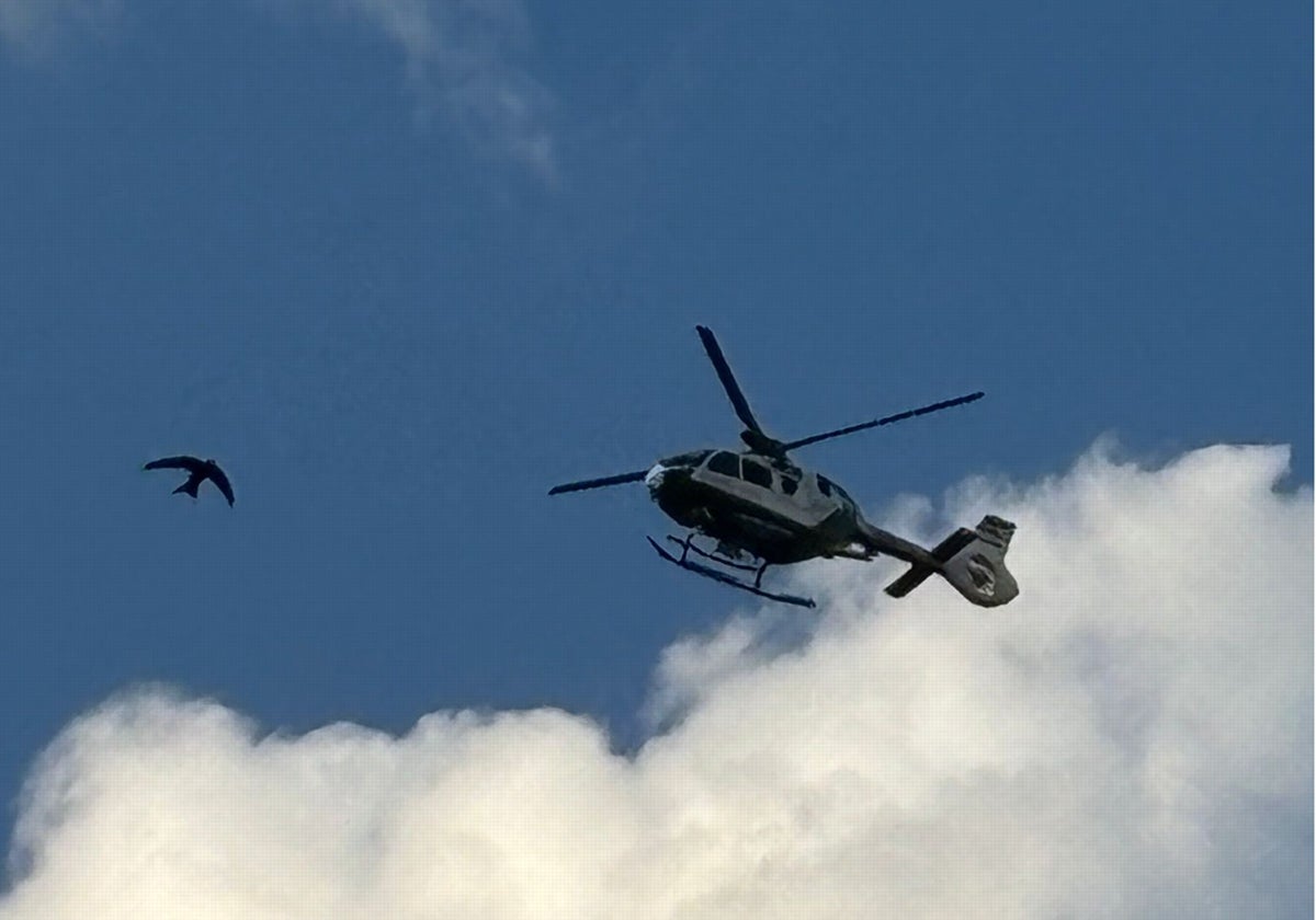 Operación antidroga con un helicóptero y guardias civiles armados en Valencia