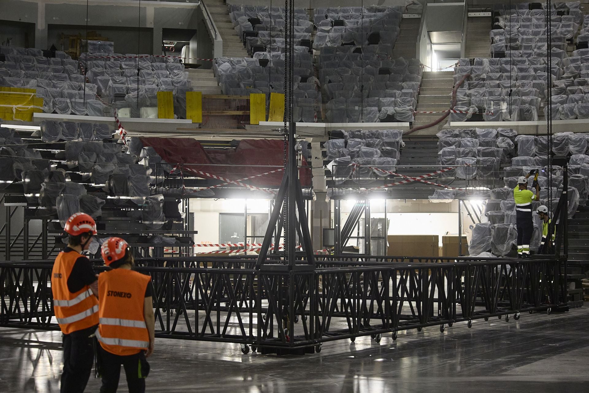 Las primeras imágenes del interior del Roig Arena