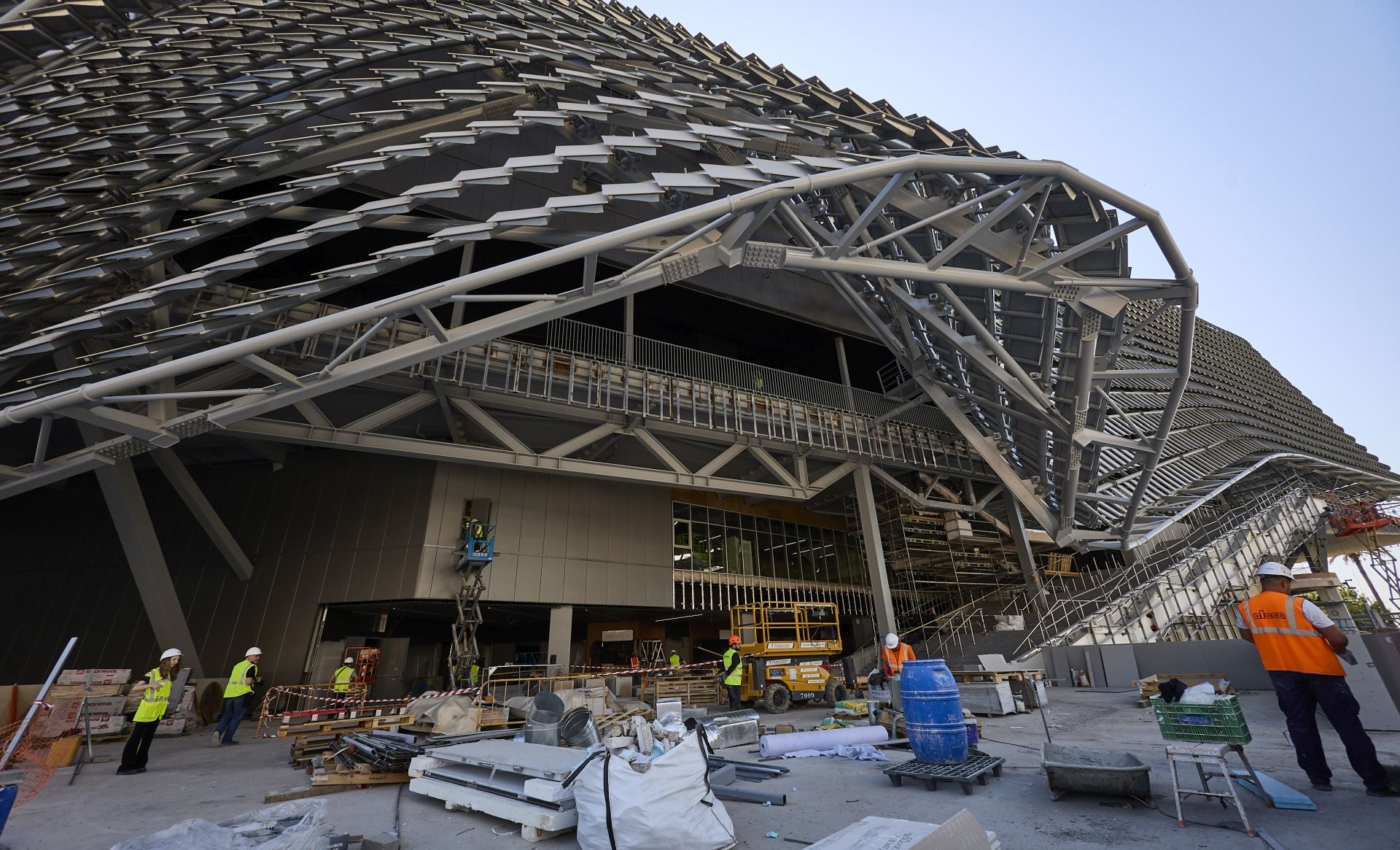 Las primeras imágenes del interior del Roig Arena