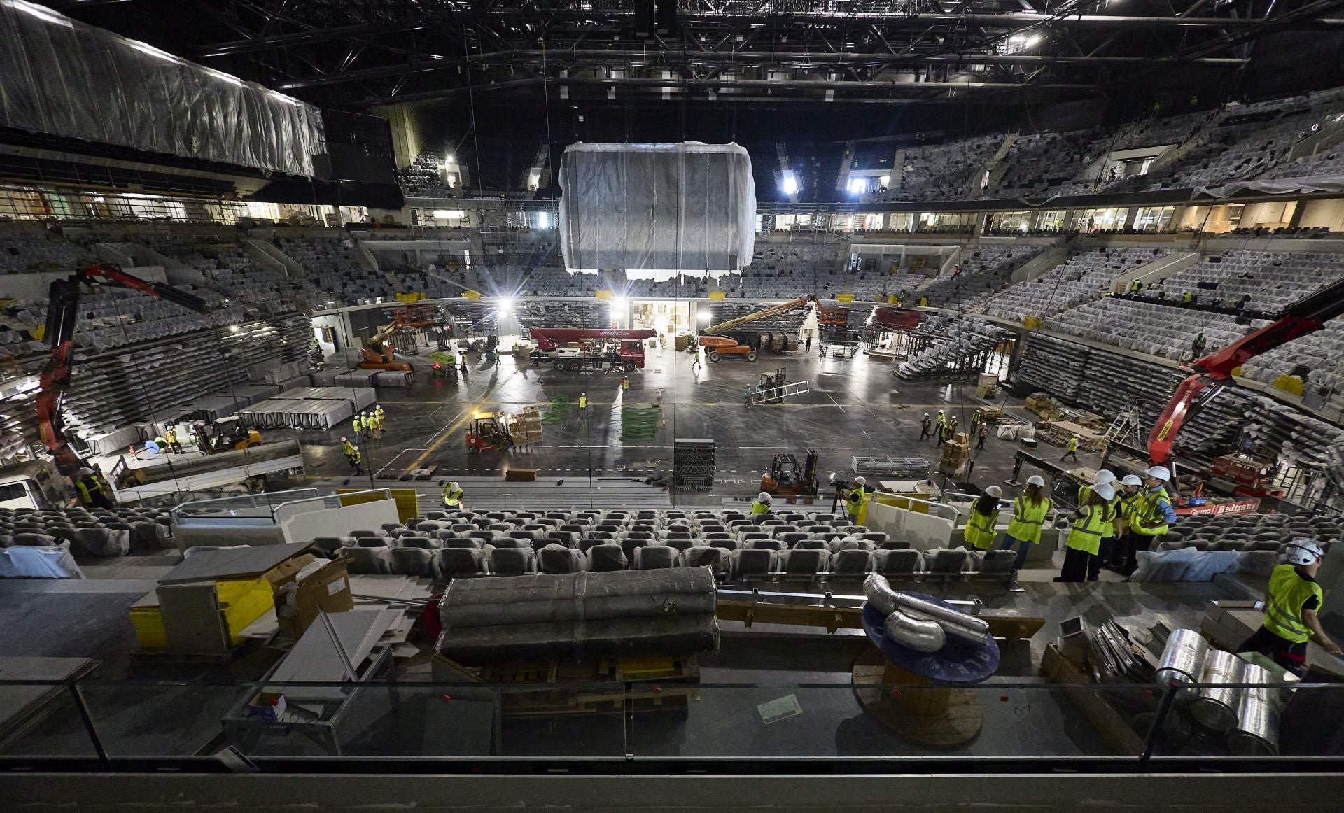 Las primeras imágenes del interior del Roig Arena