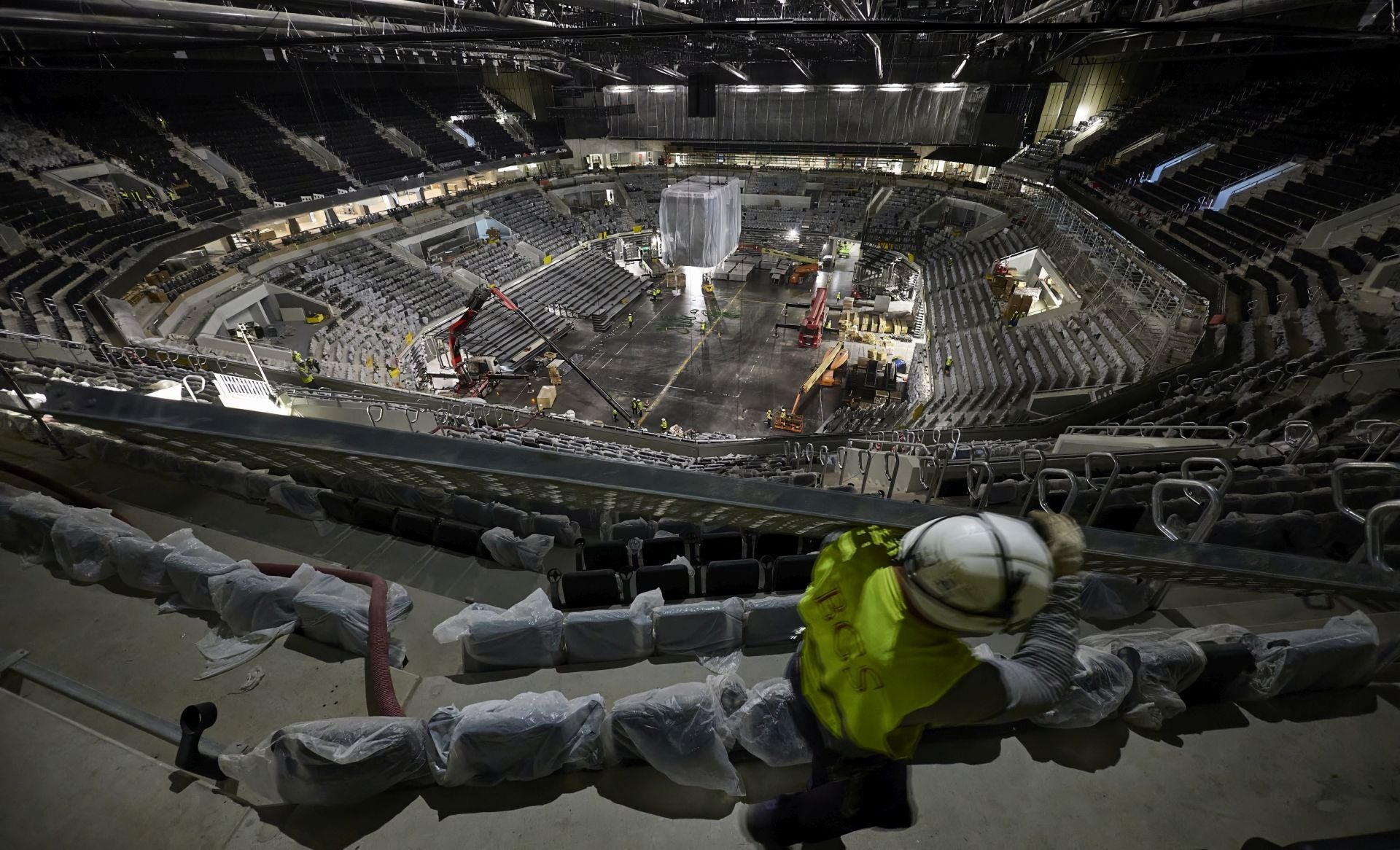 Las primeras imágenes del interior del Roig Arena