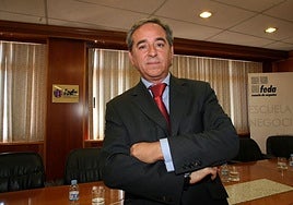 Ángel Nicolás, presidente de la Confederación de Empresarios de Castilla-La Mancha, en una imagen de archivo.