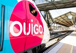Un tren de Ouigo.