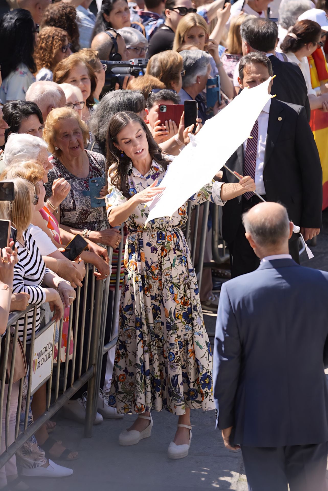 Los Reyes Felipe VI y Letizia visitan Guadalupe, en Cáceres