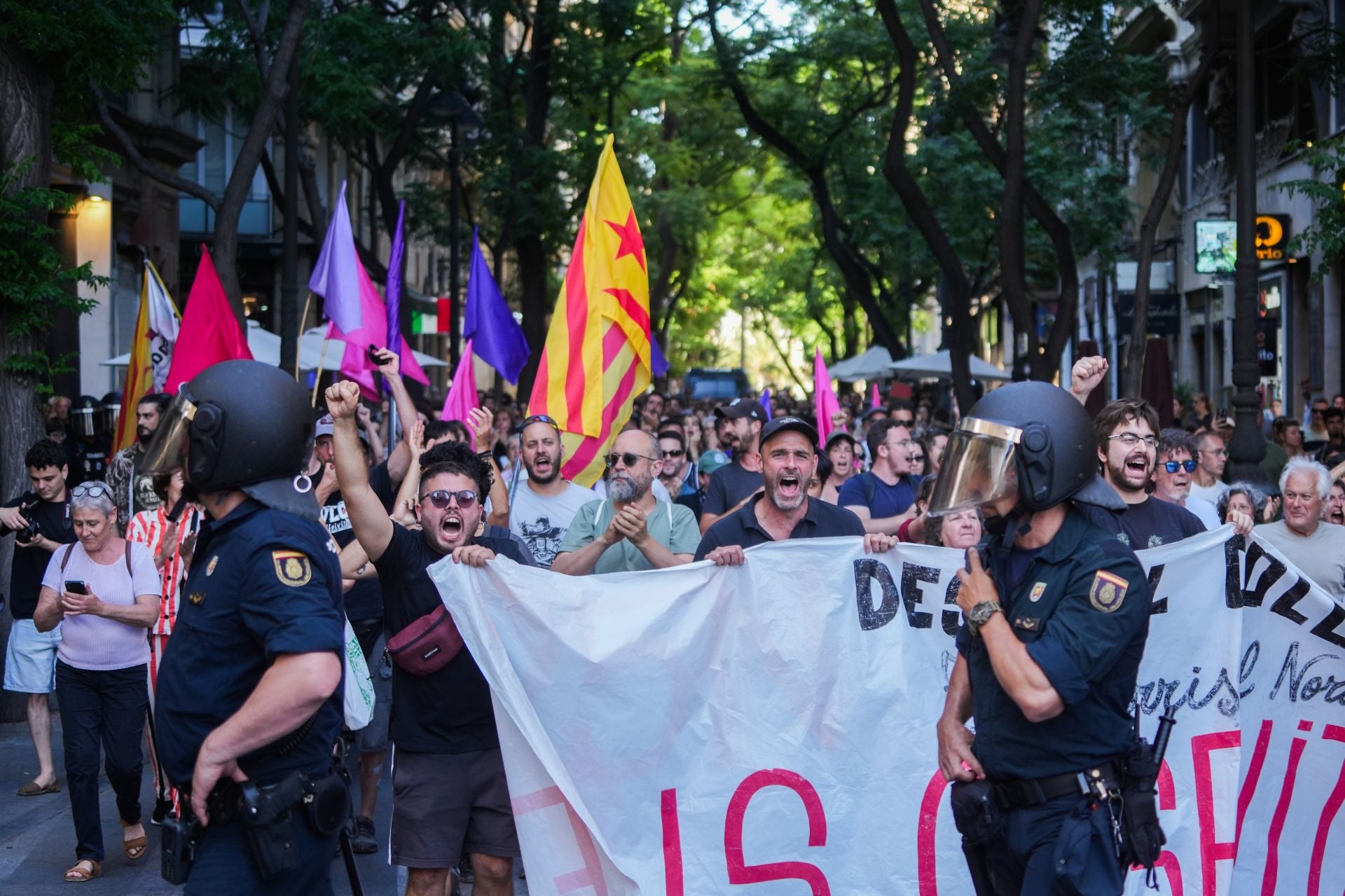 FOTOS | Séptima manifestación en Valencia por la gestión política de la dana