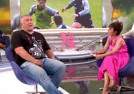 Óscar Téllez junto a Sonsoles Ónega