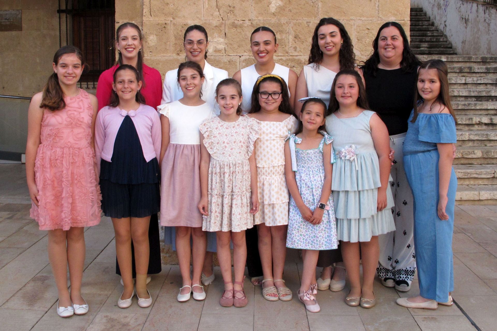 Las candidatas a representar las fiestas josefinas de Dénia.