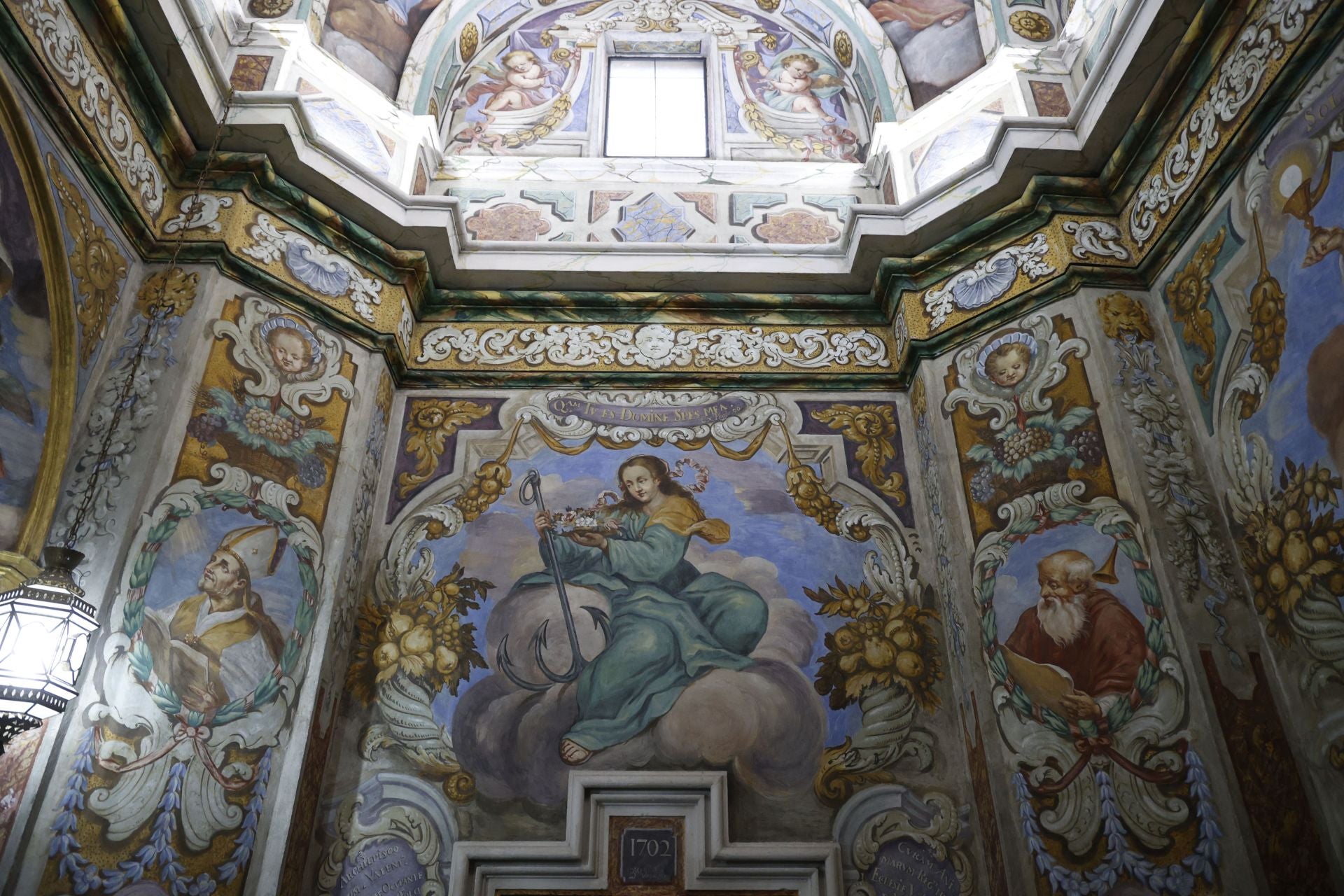 Estado de la iglesia de Santa María del Mar, parroquia emblemática del Grao que sera rehabilitada