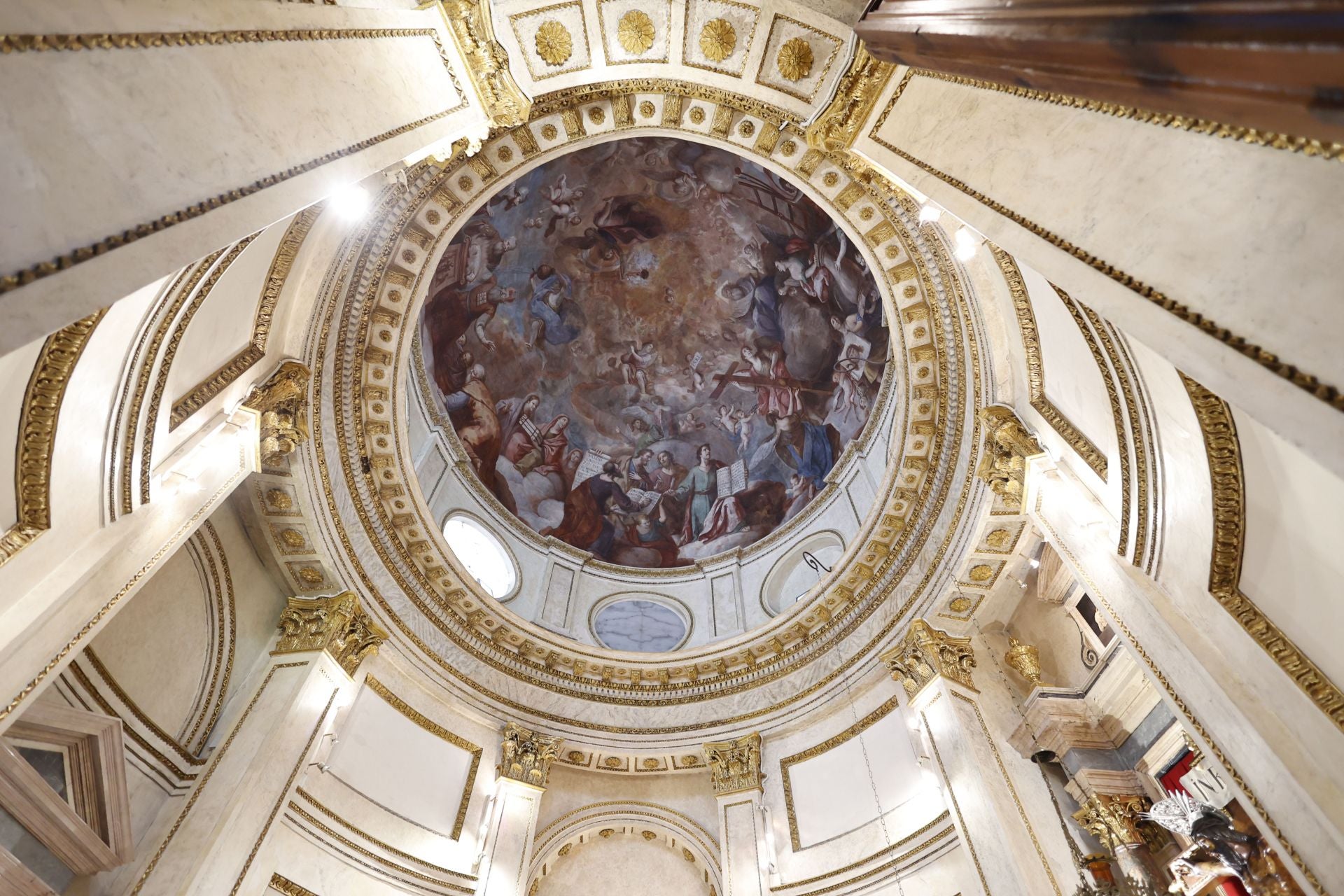 Estado de la iglesia de Santa María del Mar, parroquia emblemática del Grao que sera rehabilitada
