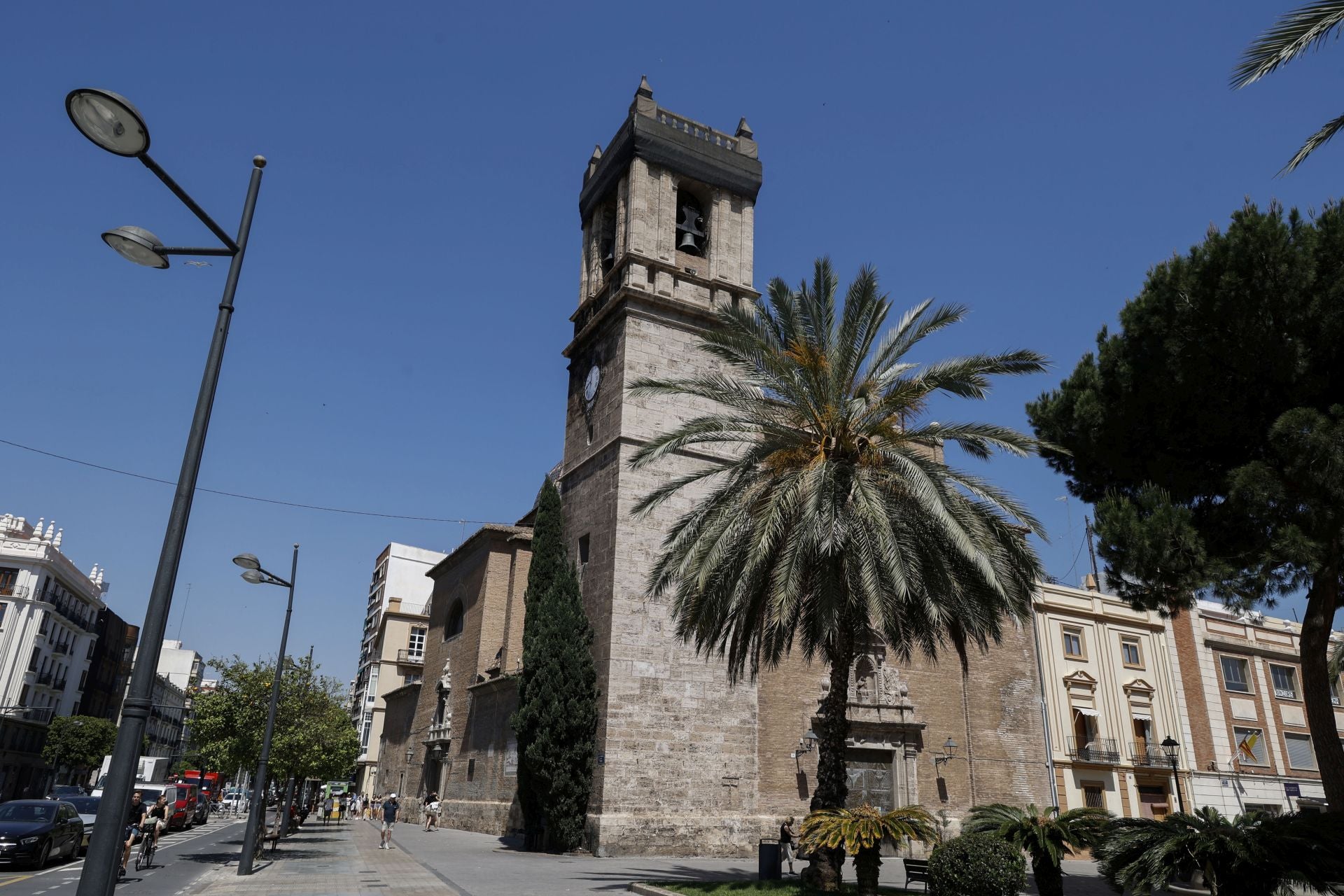 Estado de la iglesia de Santa María del Mar, parroquia emblemática del Grao que sera rehabilitada