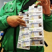 Venta de cupones de la ONCE.
