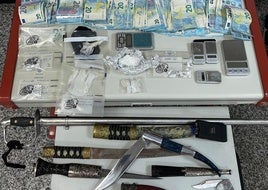 Operación antidroga en La Malvarrosa y Vilamarxant
