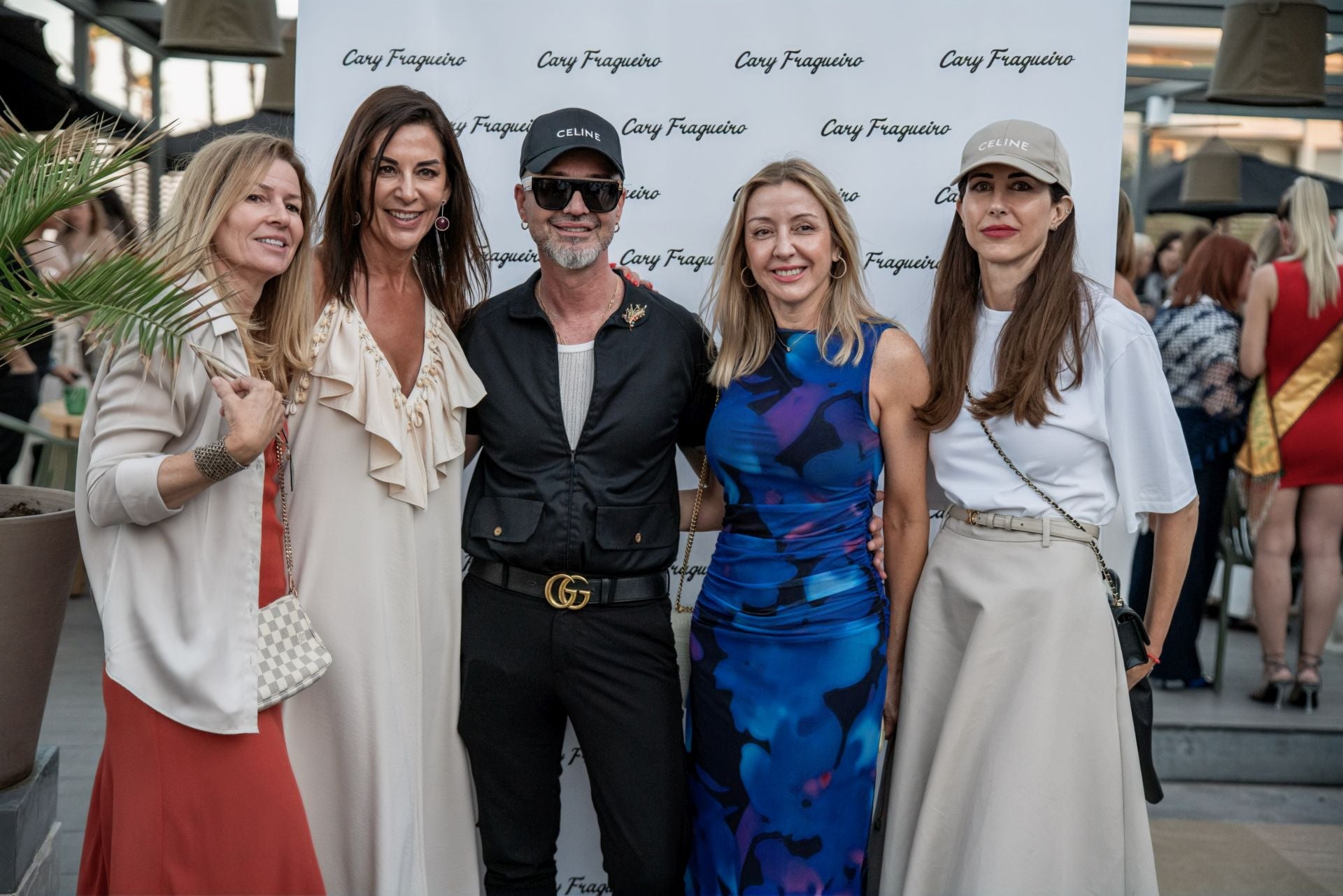 Asistentes al desfile de Cary Fragueiro.