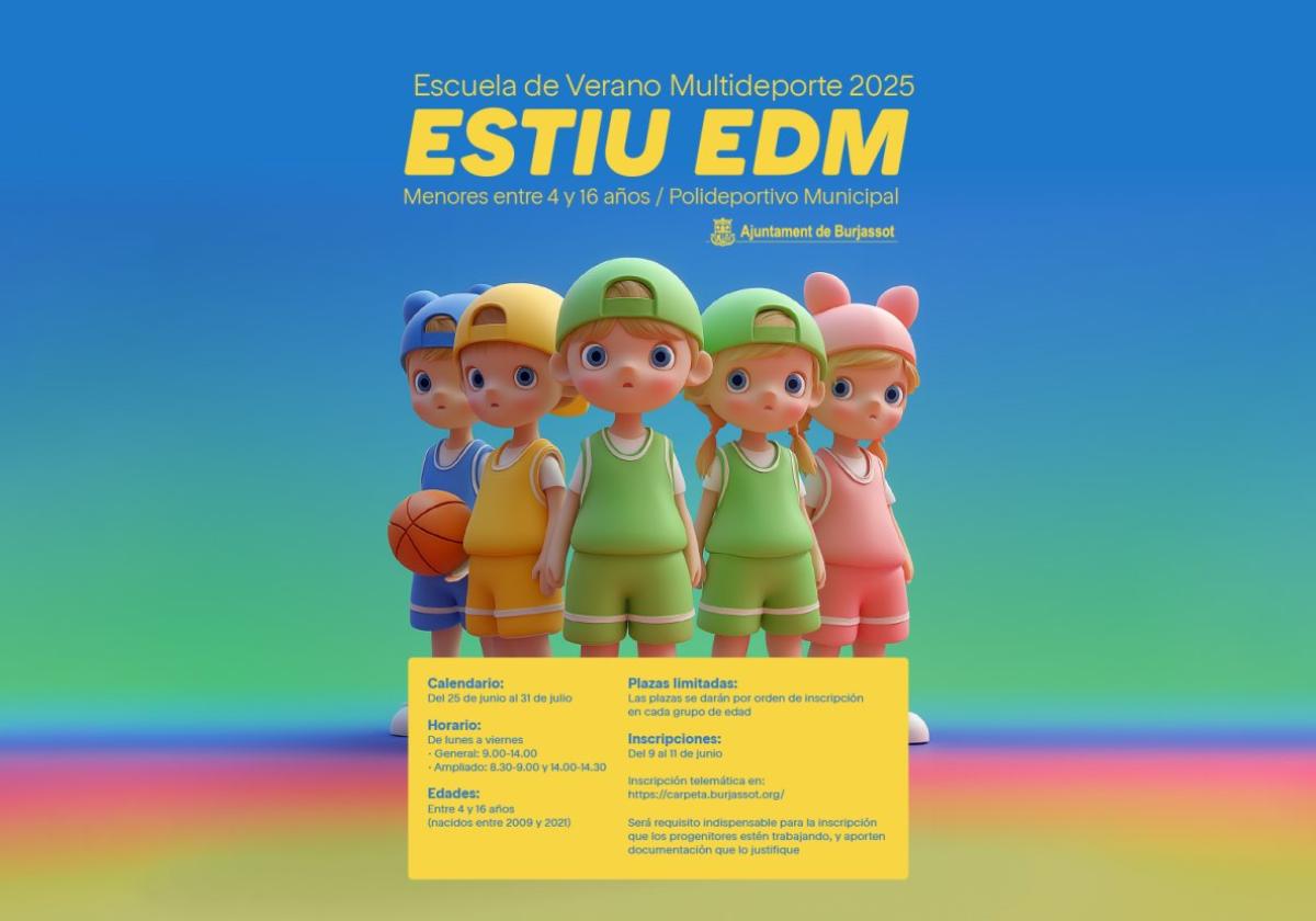 Arranca la matriculación del estiu edm, la escuela multideporte del municipio | las provincias