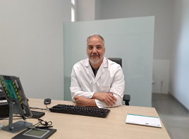 Dr. Sergio Fernandez, especialista de la Unidad del Viajero del Hospital Quironsalud Valencia