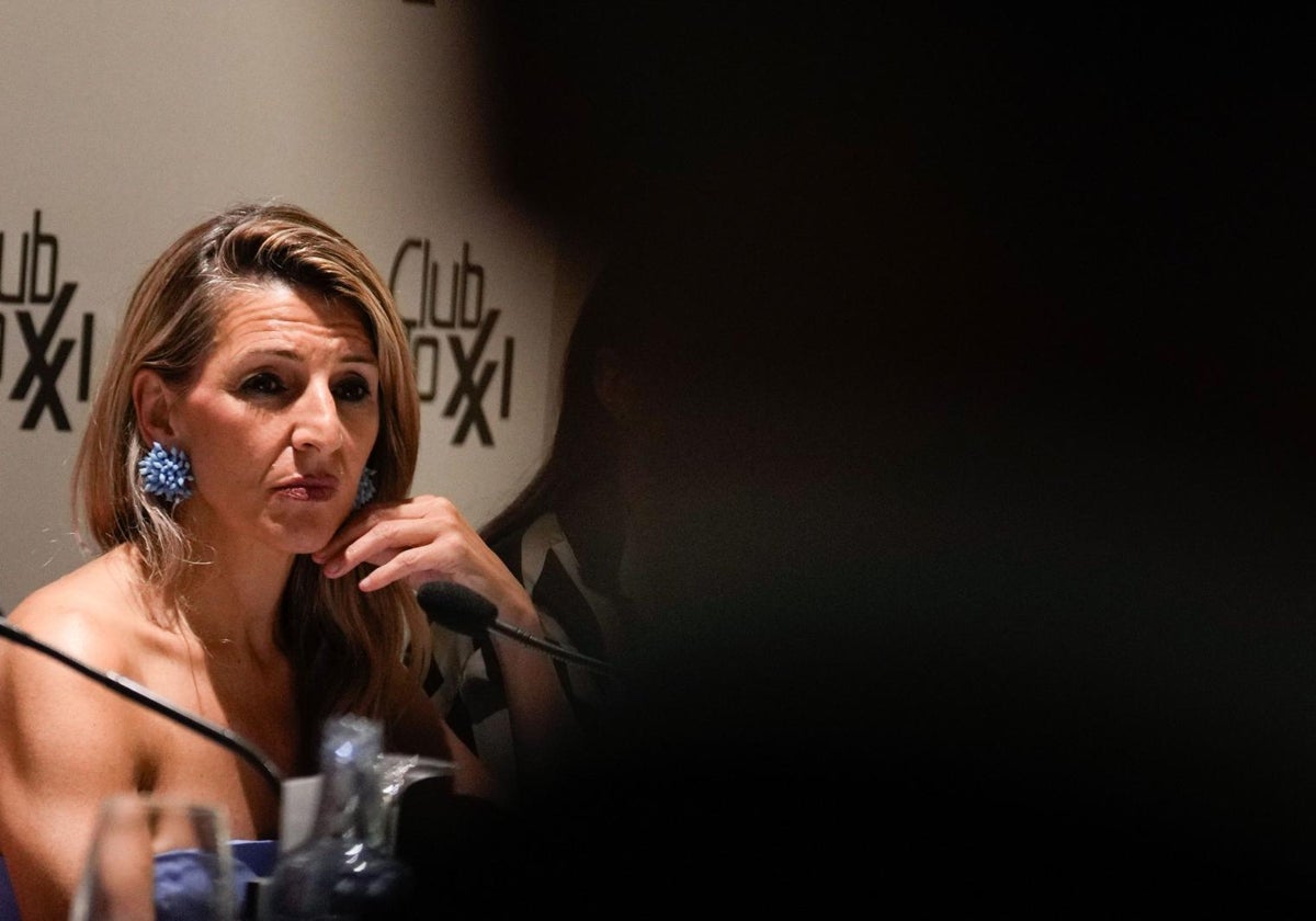 Yolanda Díaz confía en que habrá acuerdo y se resolverán las diferencias para cerrar la crisis con Compromís | Las Provincias