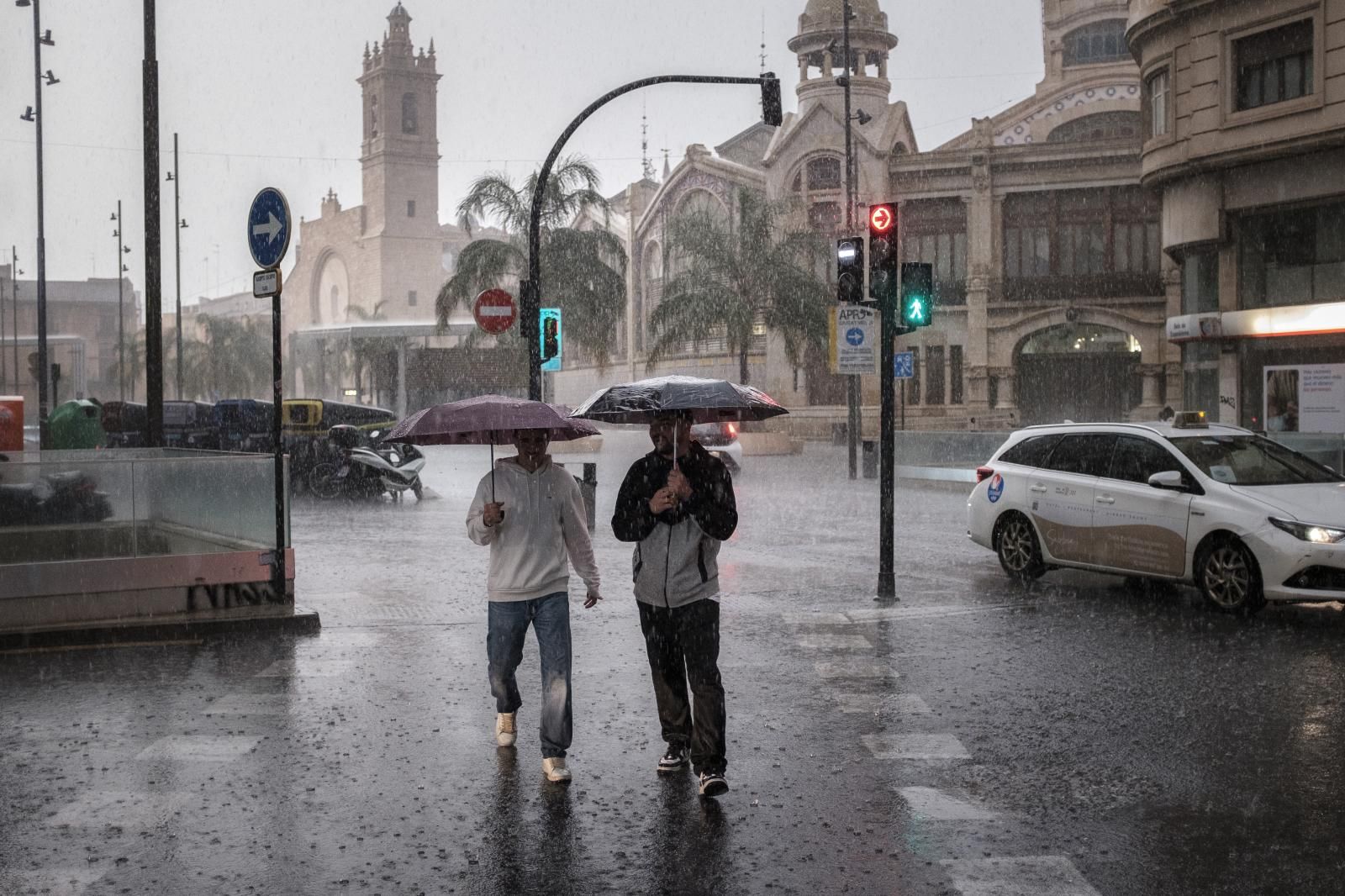 Las localidades de la Comunitat donde más ha llovido este sábado: hasta 86 l/m2