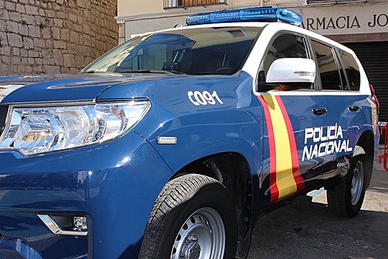 Un vehículo de la Policía Nacional.