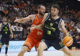 Primer partido entre Valencia Basket y Dreamland Gran Canaria.