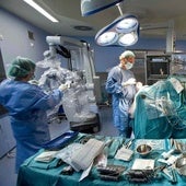 Intervención quirúrgica en el hospital de Alzira.