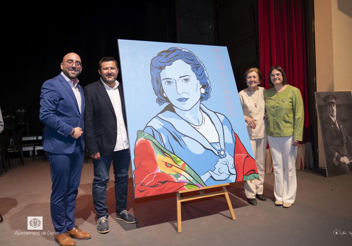 Presentación de la imagen del centenario.