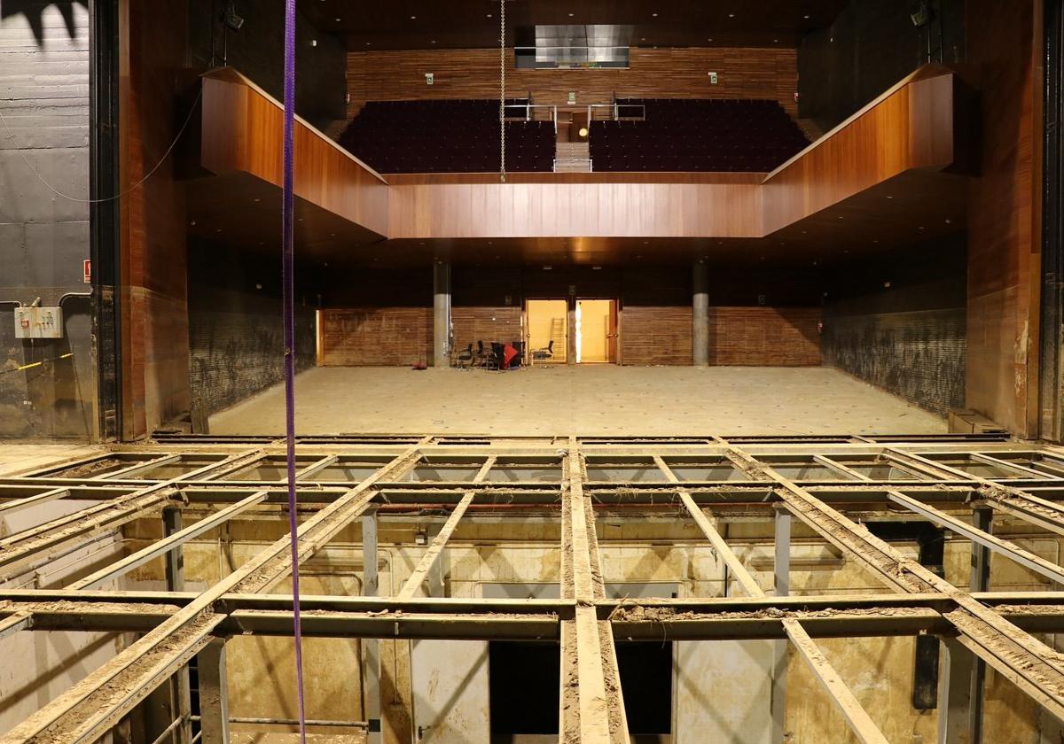 Interior del auditorio de Catarroja.