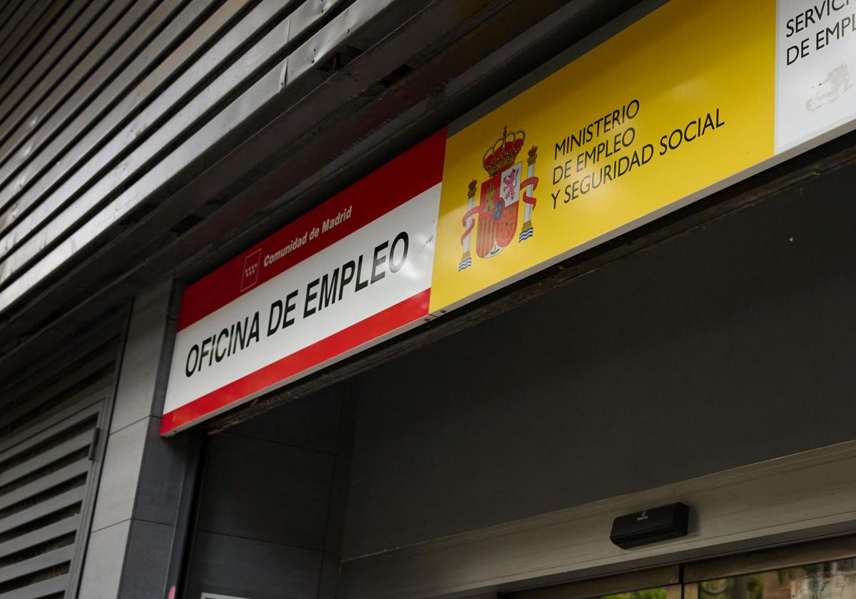 Una oficina del SEPE en una imagen de archivo.