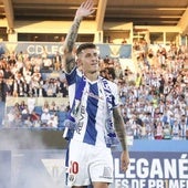 Dani Raba, tras el ascenso con el conjunto madrileño.