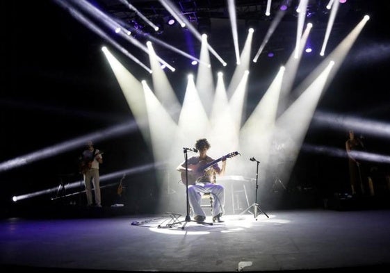 Guitarricadelafuente, en una actuación reciente.