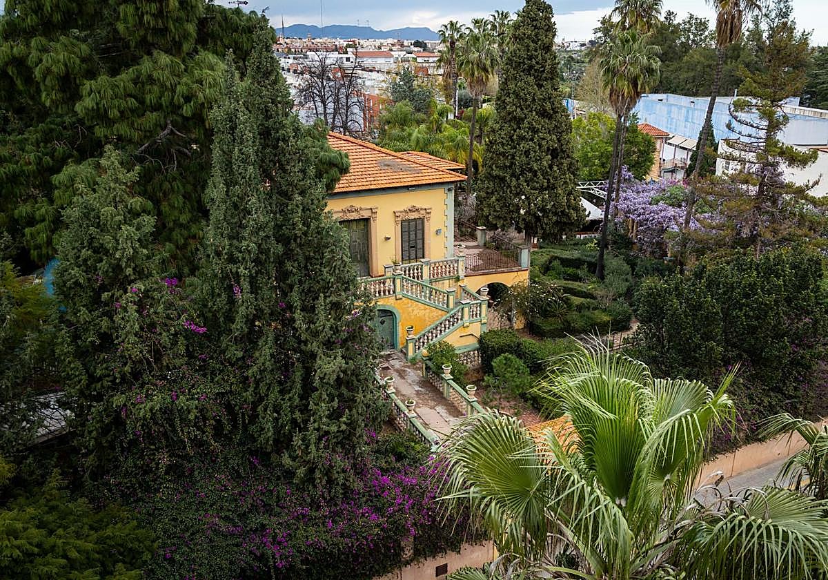 Exterior de Villa Amparo.