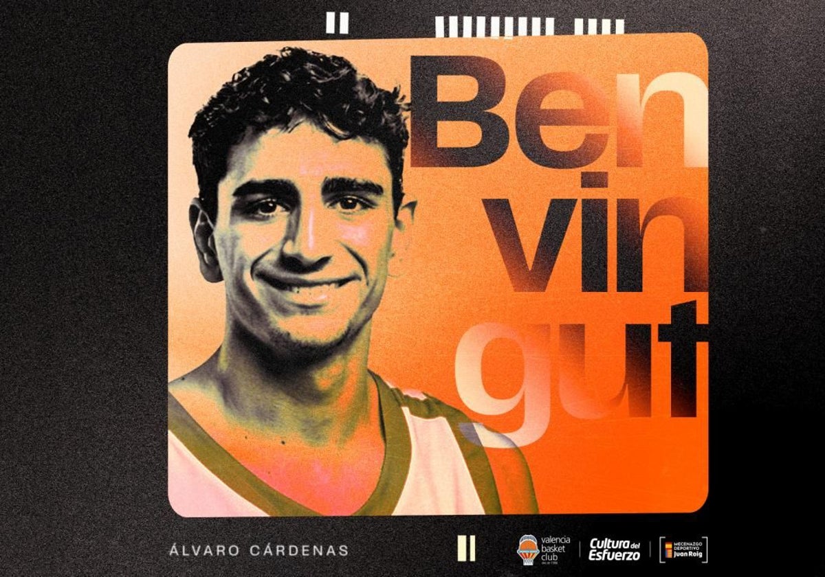 Valencia Basket afianza su futuro con el fichaje de Álvaro Cárdenas